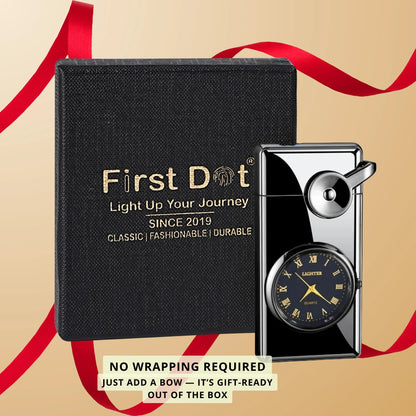 Swing Arm Luxury Retro Watch Lighter for Men - Grey