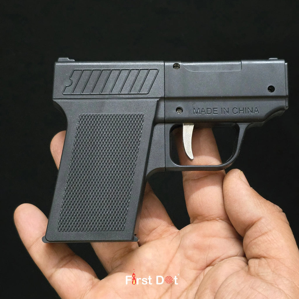Tactical Drop-Case Gun Lighter – 10 Slot Cigarette Holder
