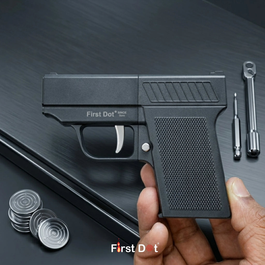 Tactical Drop-Case Gun Lighter – 10 Slot Cigarette Holder