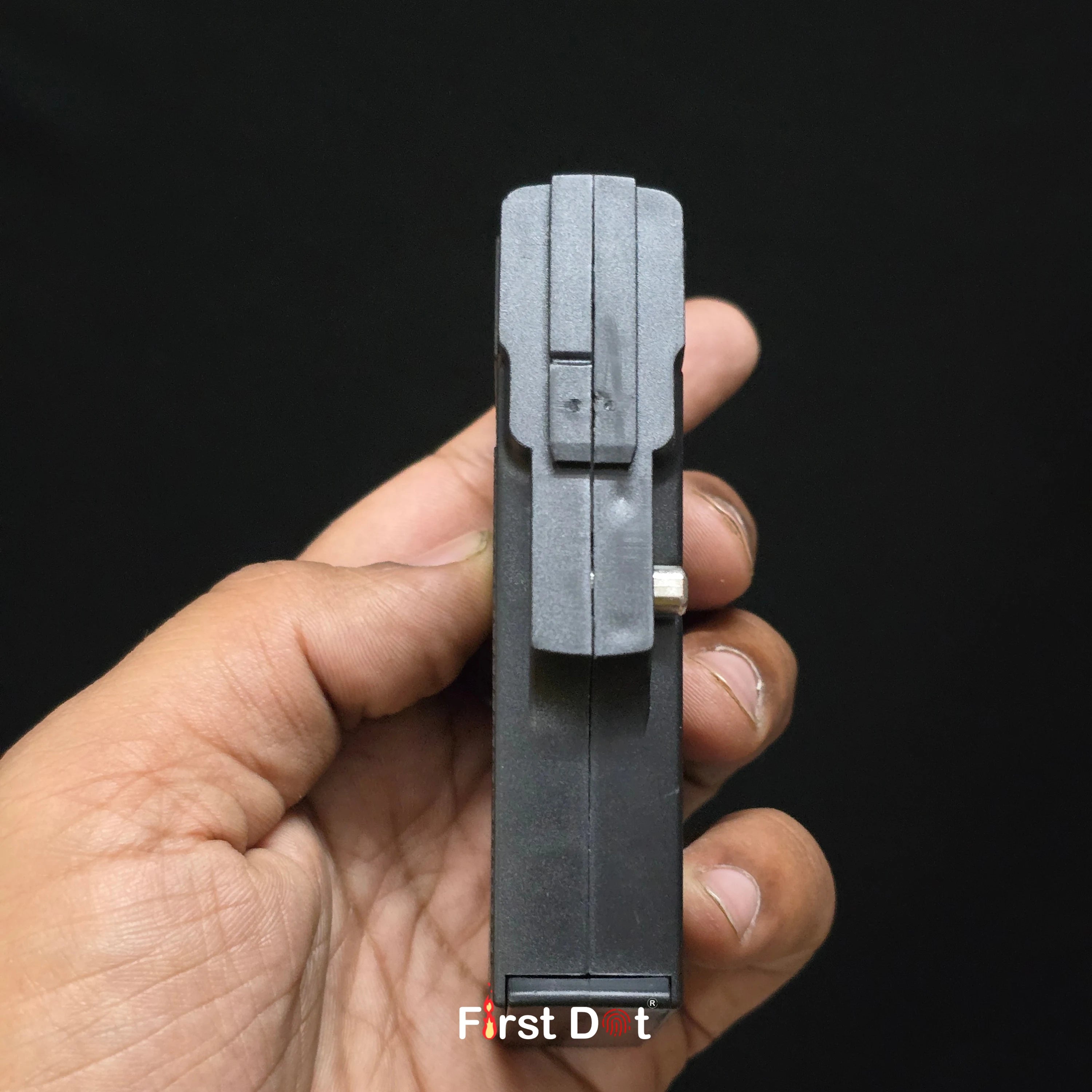Tactical Drop-Case Gun Lighter – 10 Slot Cigarette Holder