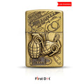 Tactical Engraved Cigarette Lighter – Military-Inspired Edition