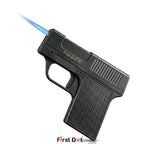 Tactical Gun Lighter with Cigarette Case – 10 Slot storage Jet Flame