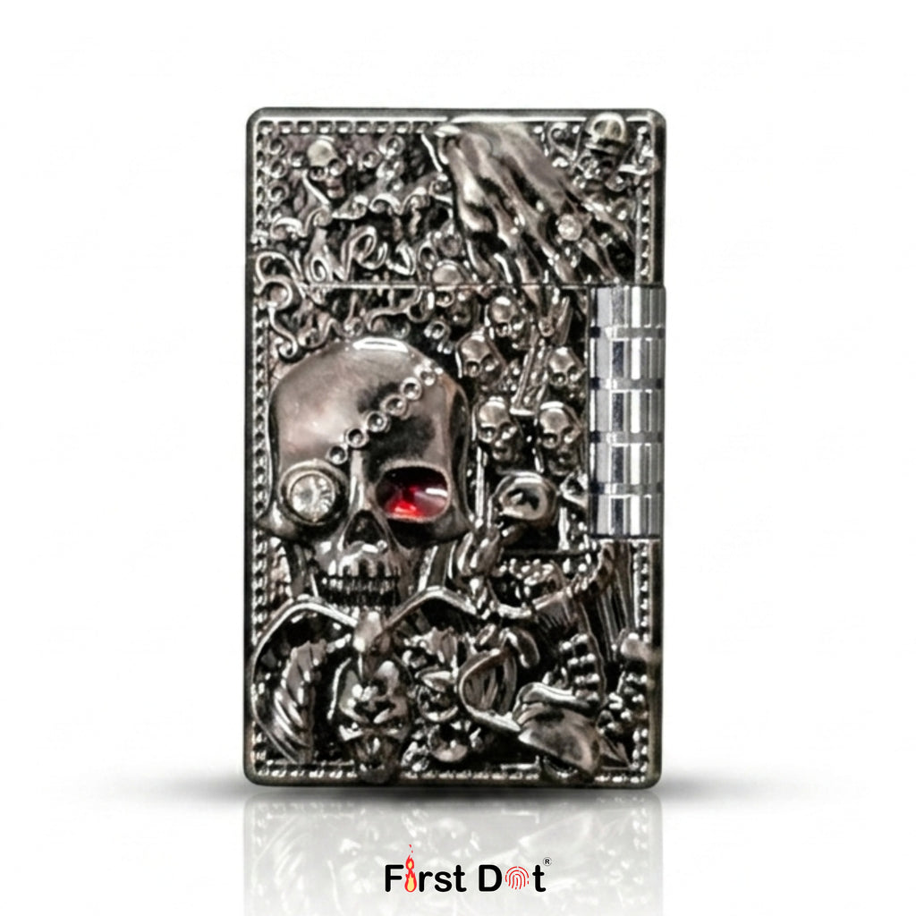 First Dot Blood-Ruby Gothic Sovereign Cigarette Lighter