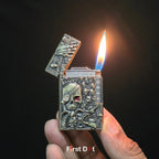 First Dot Blood-Ruby Gothic Sovereign Cigarette Lighter