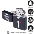 The Godfather Windproof Cigarette Lighter for Men | Pocket Classic Lighter for Smoking | | First Dot