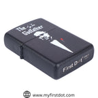 The Godfather Windproof Cigarette Lighter for Men | Pocket Classic Lighter for Smoking | | First Dot