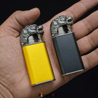 Tiger Head Dual Flame Cigarette Lighter
