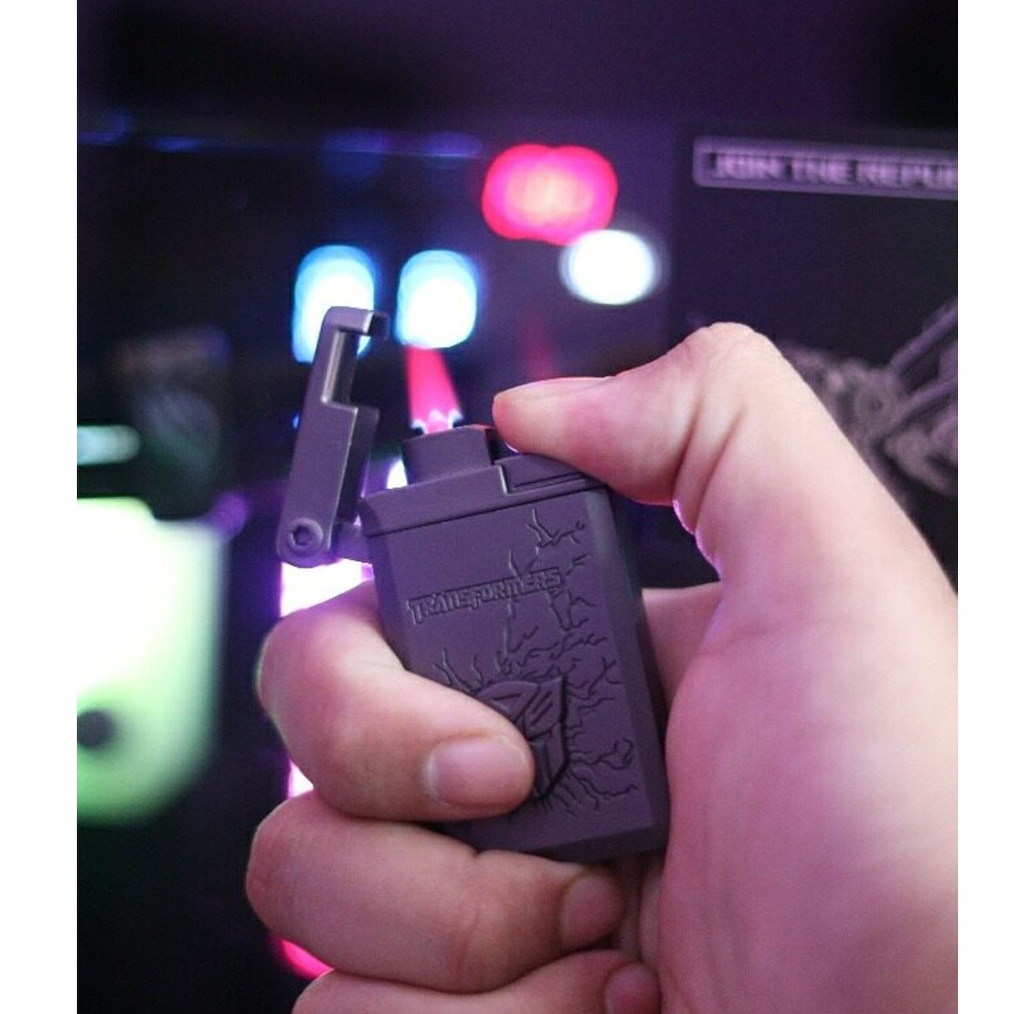 Transformers Autobot Jet Flame Cigarette Lighter red flame