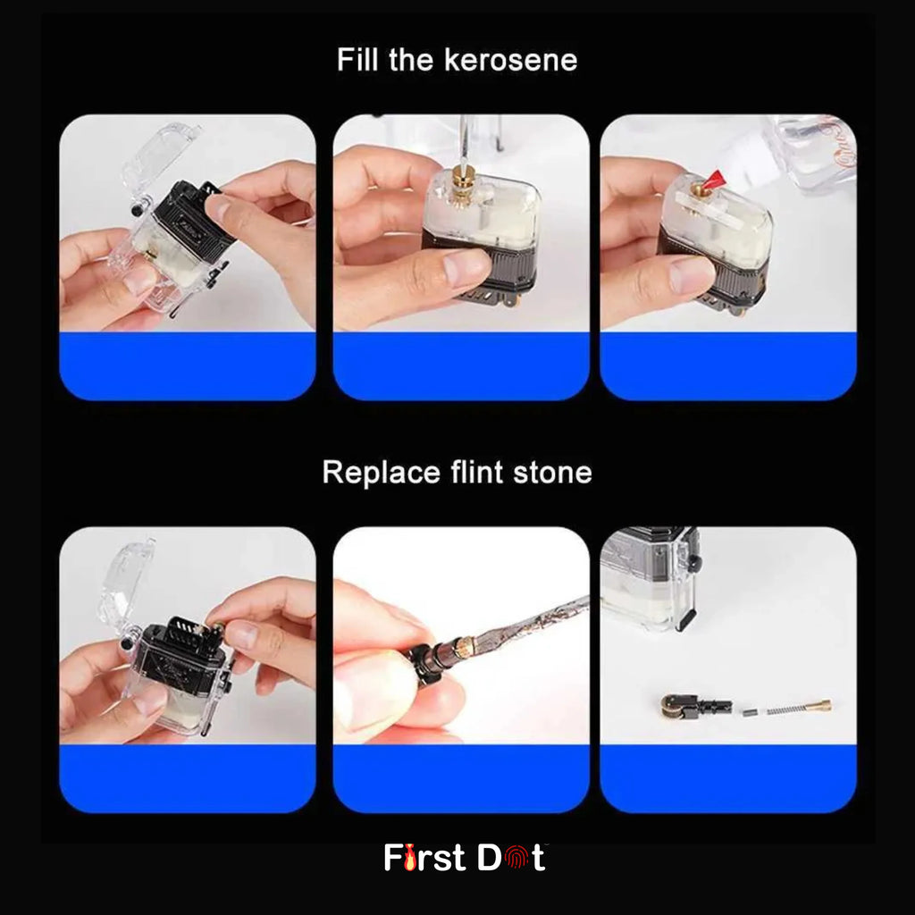 Luminous Transparent Fluid Liquid Lighter
