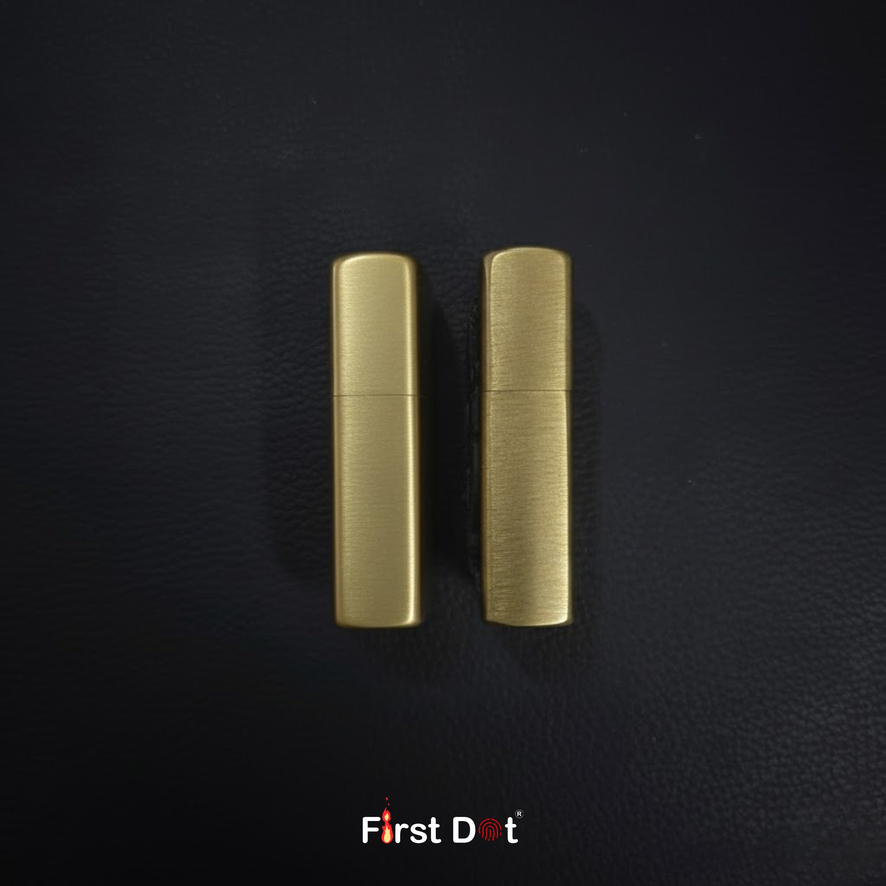 Combo of 2 Embossed Metal Cigarette Lighters + Free 50ml Fuel