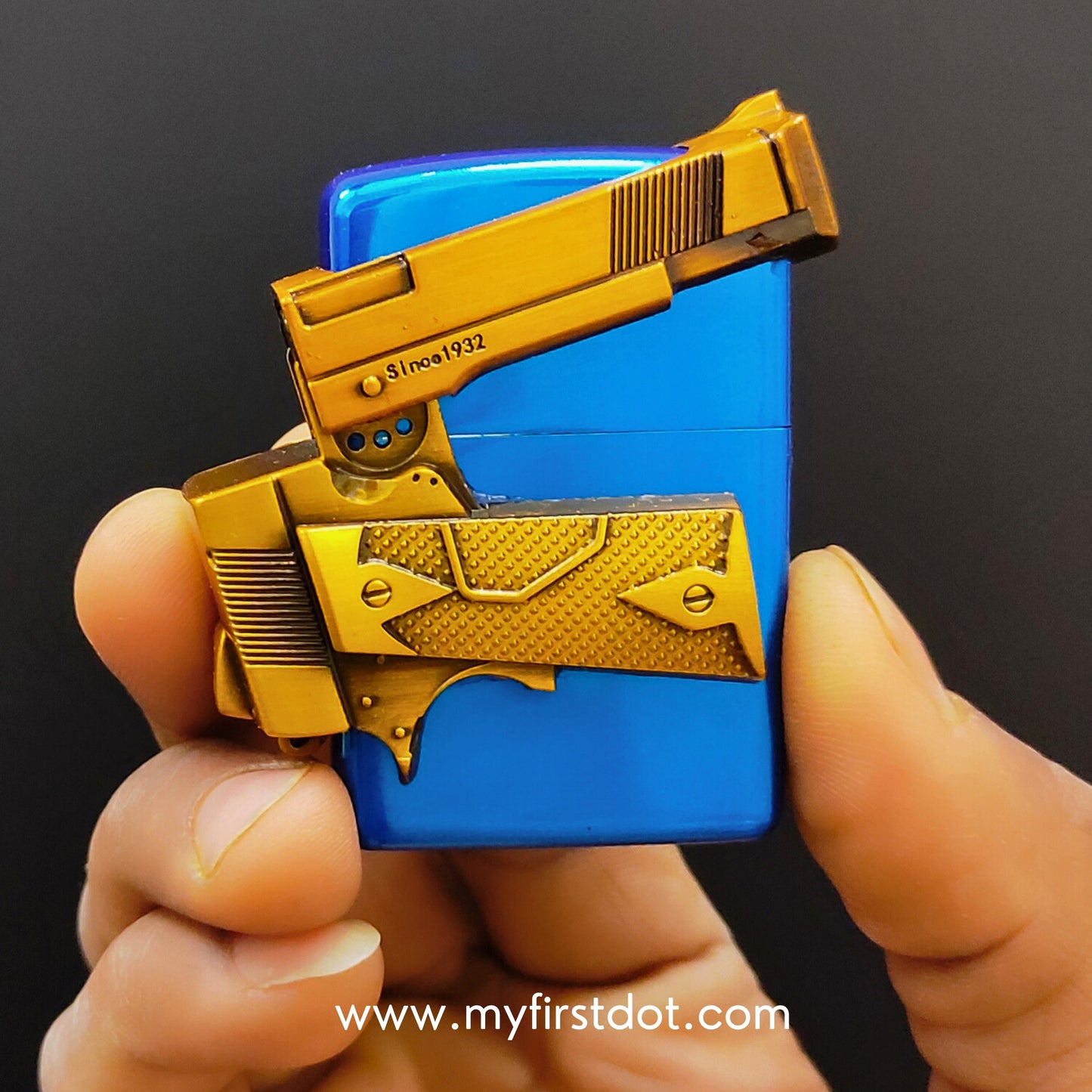 Gun Engraving Lighter Jet Torch Lighter