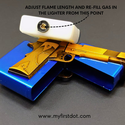 Gun Engraving Lighter Jet Torch Lighter