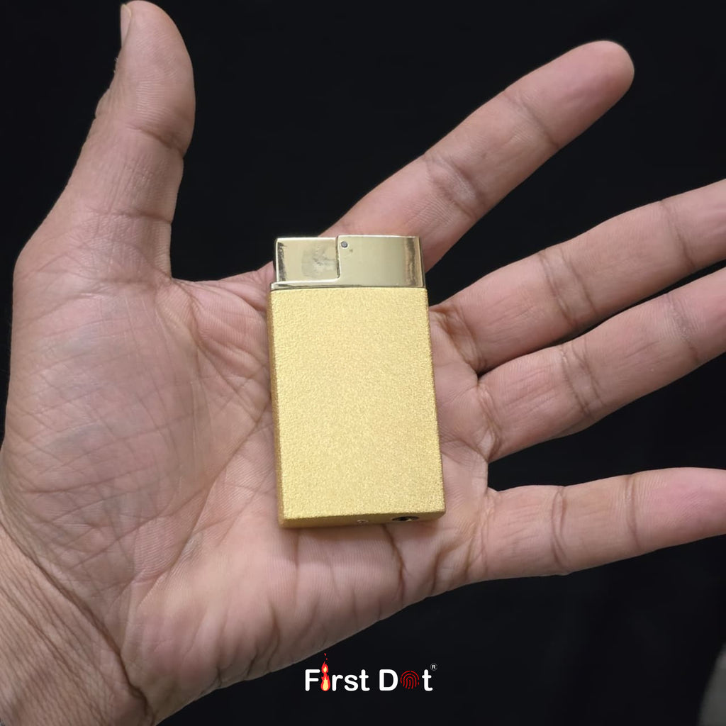 Vintage Cigarette Lighter – Slim Cool Metal Classic