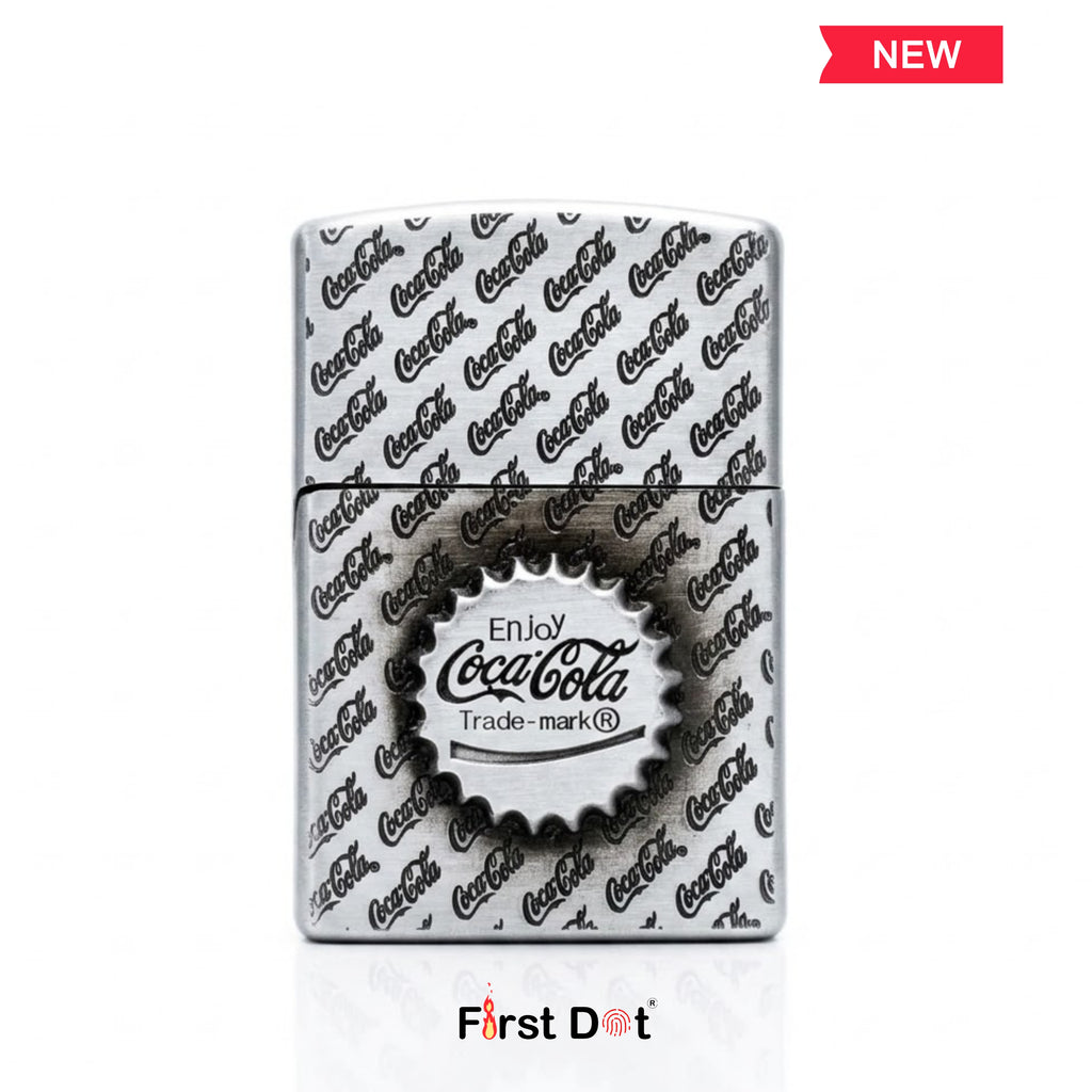 Retro Cap Engraved Cigarette Lighter