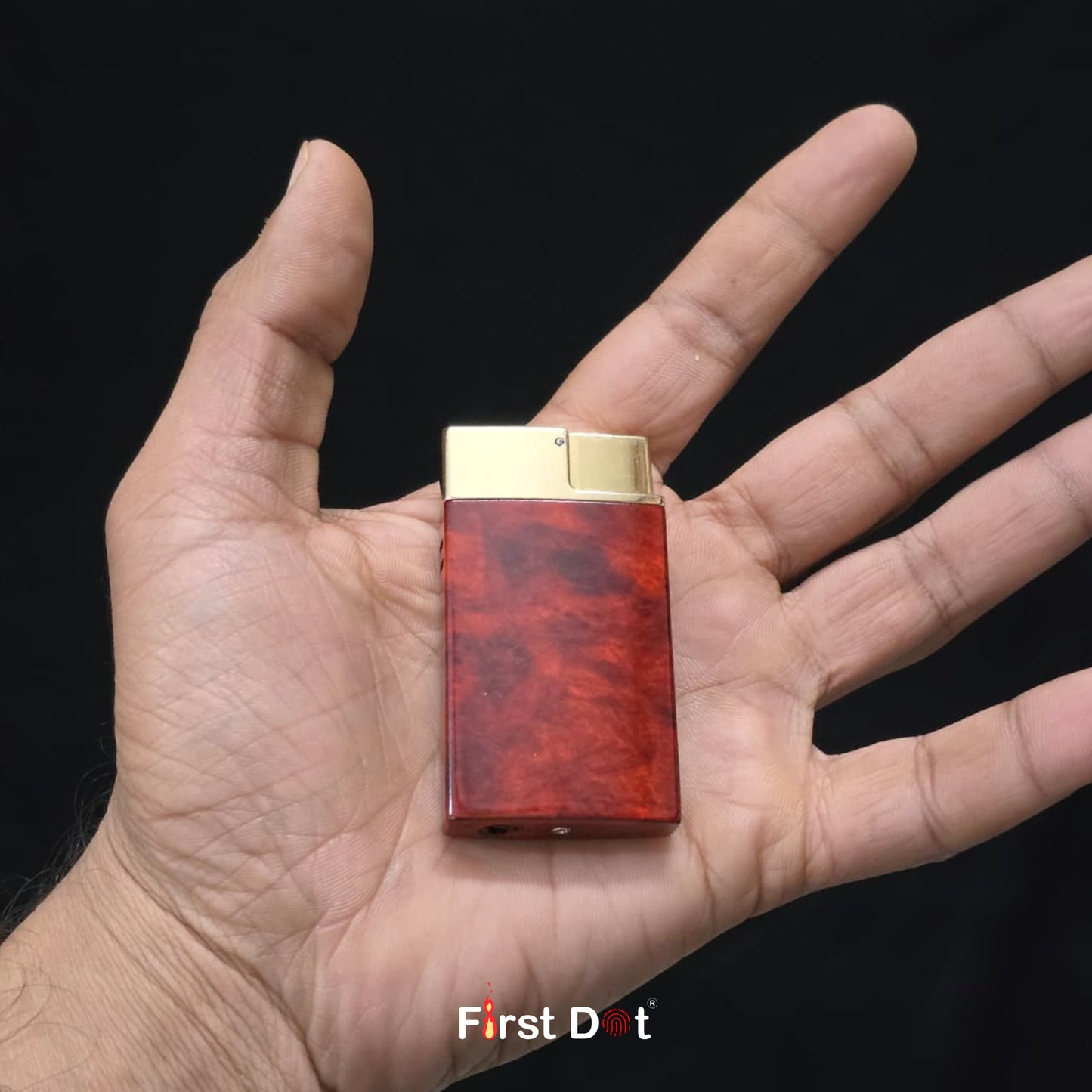 Vintage Metal Cigarette Lighter – Slim, Cool & Everyday Carry