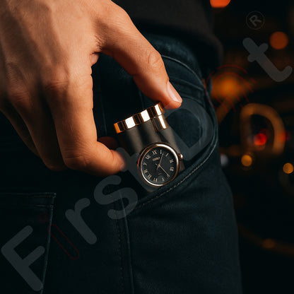 Vintoro Luxury Dual-Use Classic Watch Lighter for Men - Black