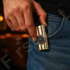 Vintoro Luxury Dual-Use Classic Watch Lighter for Men - Gold