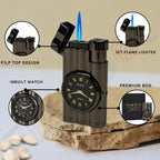 Vintoro Luxury Dual-Use Classic Watch Lighter for Men - Grey