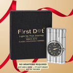 Vintoro Luxury Dual-Use Classic Watch Lighter for Men - Silver