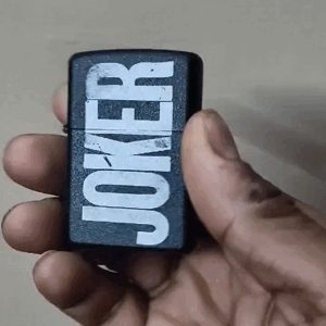 Joker Classic Lighter Windproof Cigarette Lighter
