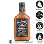 First Dot Whiskey Bottle Style Soft Flame Gas Lighter