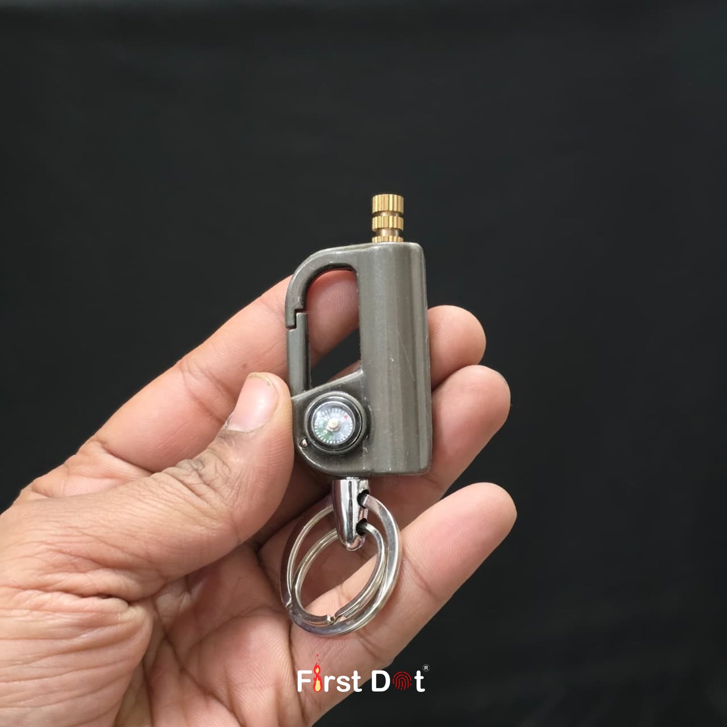 Permanent Match Fire Starter Keychain Lighter