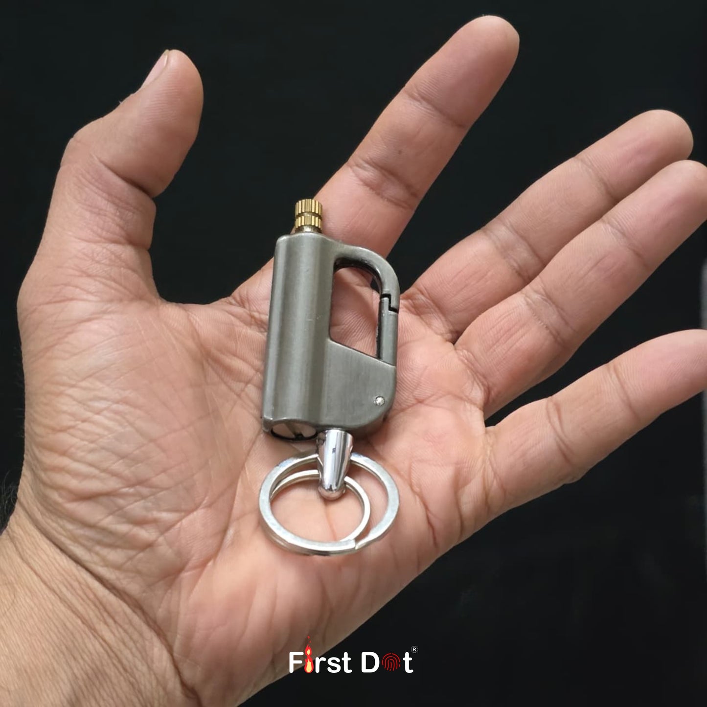 Permanent Match Fire Starter Keychain Lighter