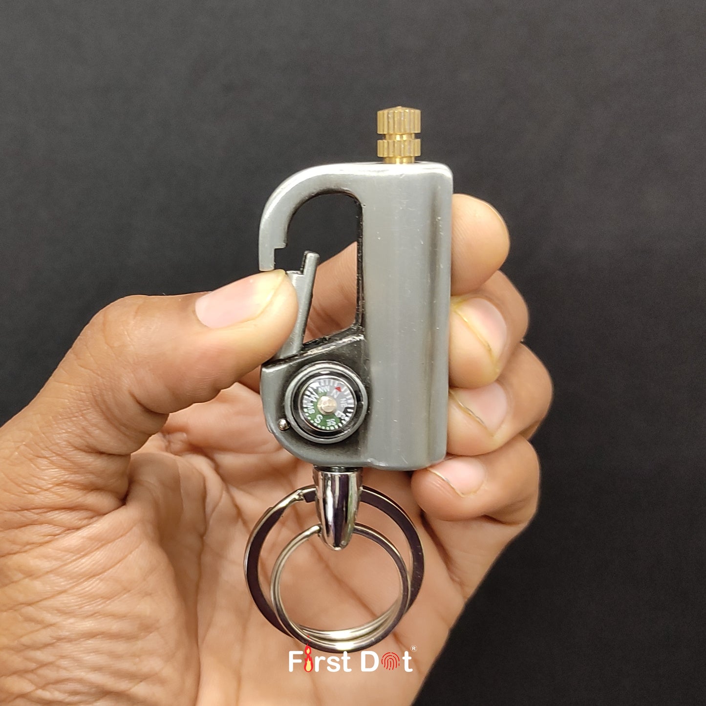 Permanent Match Fire Starter Keychain Lighter