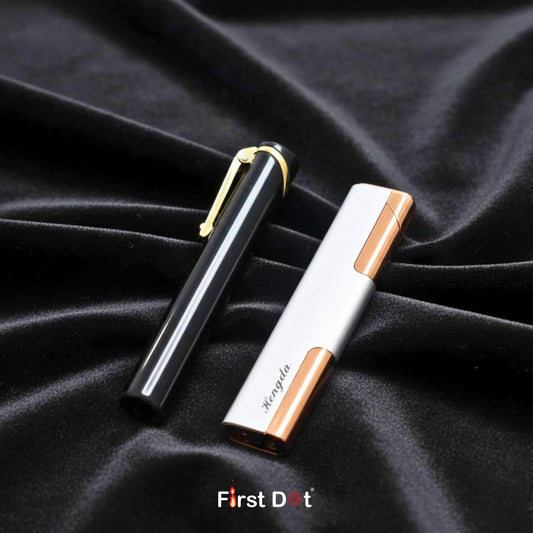 Windproof Refillable Gas Lighter (Pack of 2)