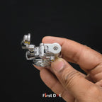 Zen-Spin Mantra Jet Flame Lighter | 360° Infinite Spinner