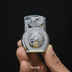 Zen-Spin Mantra Jet Flame Lighter | 360° Infinite Spinner