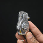 Zen-Spin Mantra Jet Flame Lighter | 360° Infinite Spinner