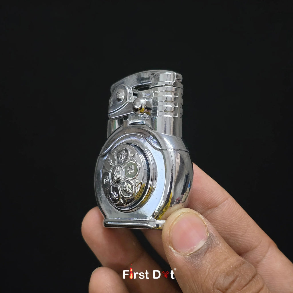 Zen-Spin Mantra Jet Flame Lighter | 360° Infinite Spinner