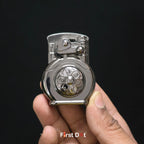 Zen-Spin Mantra Jet Flame Lighter | 360° Infinite Spinner