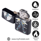 First Dot Zombie Walker Windproof Cigarette Lighter