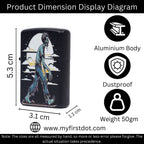 First Dot Zombie Walker Windproof Cigarette Lighter