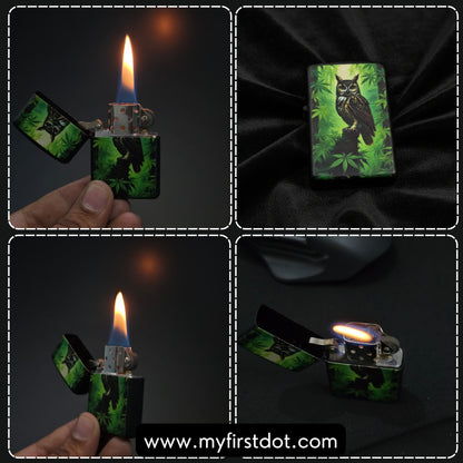 Classic Forest Guardian Lighter Windproof Cigarette Lighter