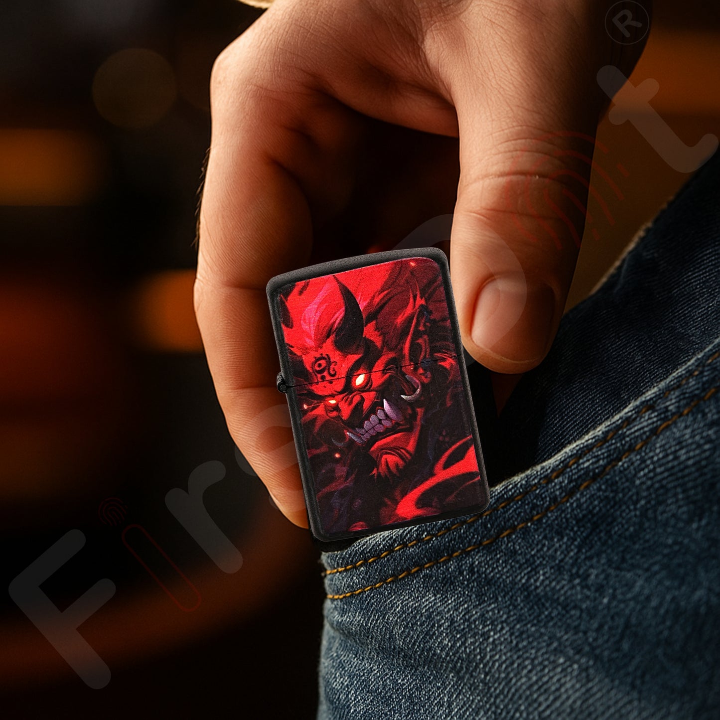 Combo of 2 Street Graphic Cigarette Lighters | Premium Box + Free 50ml Fuel