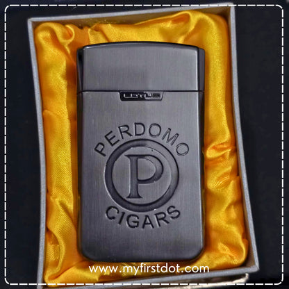 Quad Torch Cigar Lighter – Windproof Butane Jet Flame