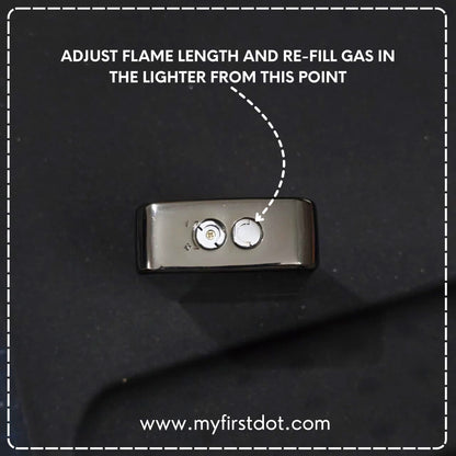 Quad Torch Cigar Lighter – Windproof Butane Jet Flame