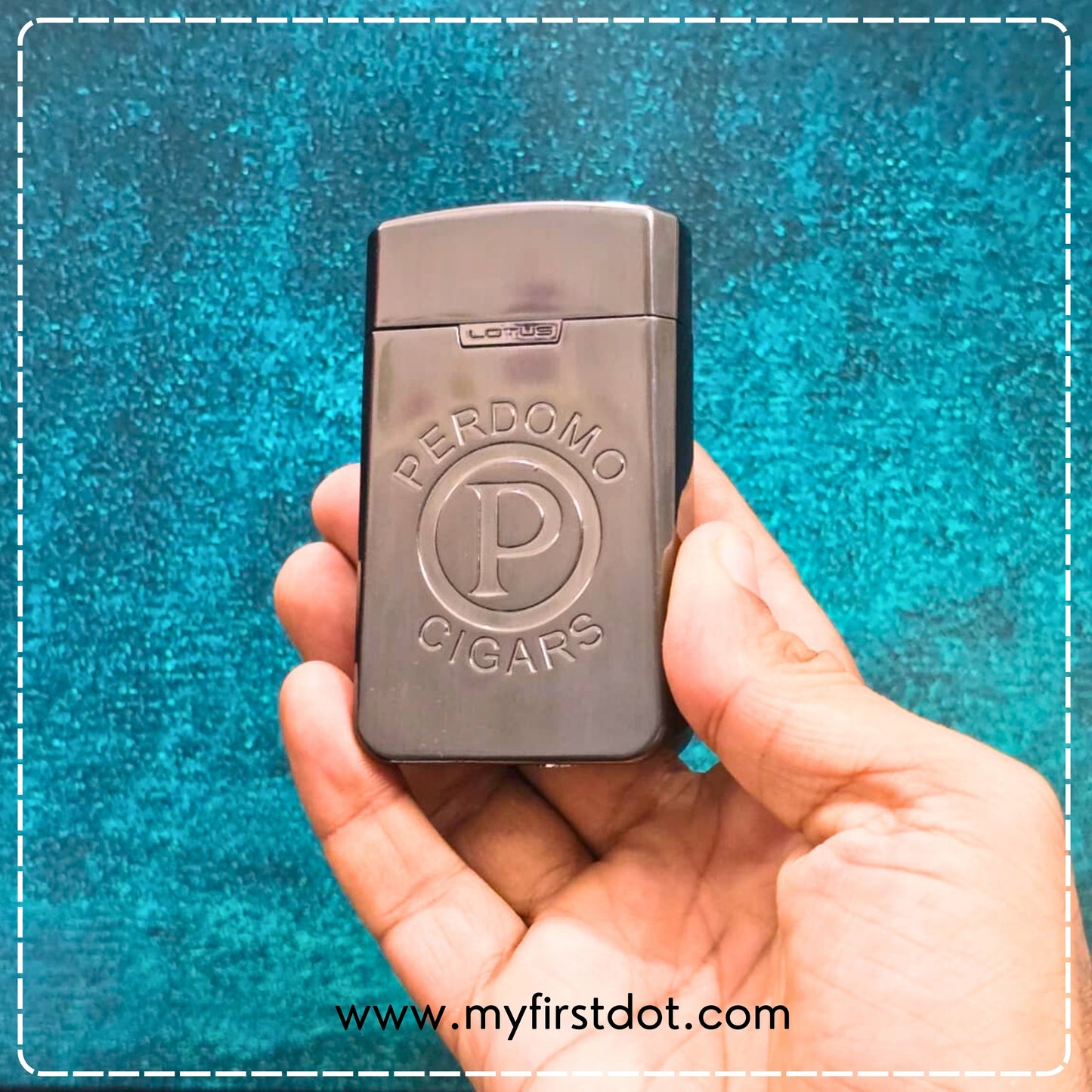 Quad Torch Cigar Lighter – Windproof Butane Jet Flame