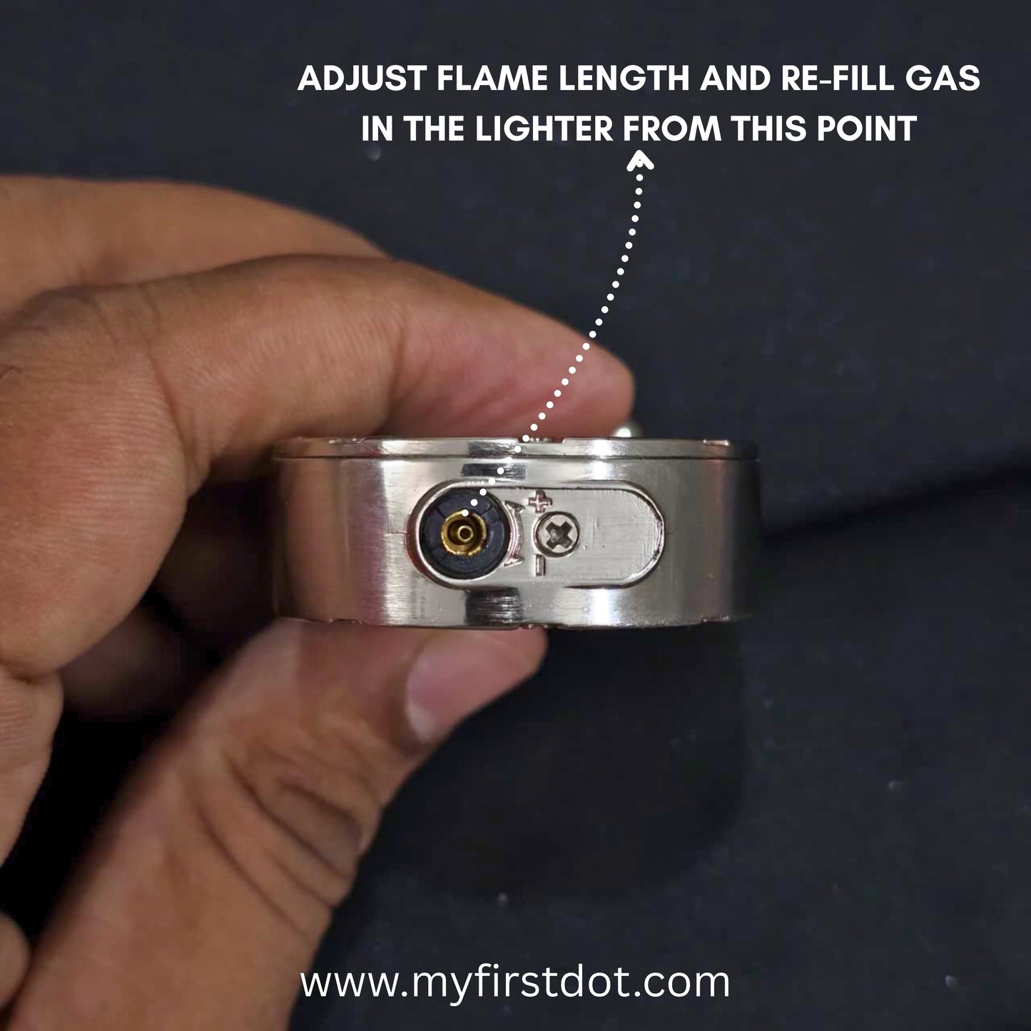 Retro Trench Rocker Lighter | Dual Flame Lighter