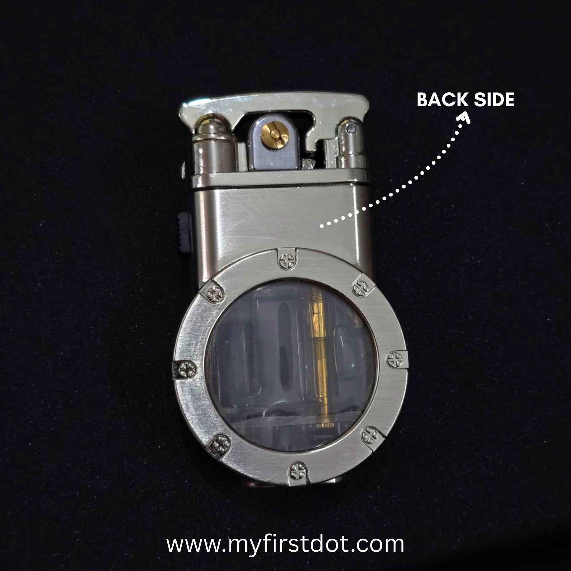 first dot Vintage Trench Retro Rocker Lighter | Dual Flame Lighter