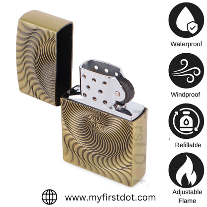 illusion Premium Refillable Cigarette Lighter – Perfect for Gifting | First Dot