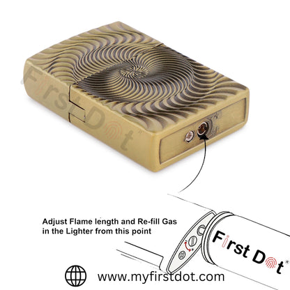 illusion Premium Refillable Cigarette Lighter – Perfect for Gifting | First Dot
