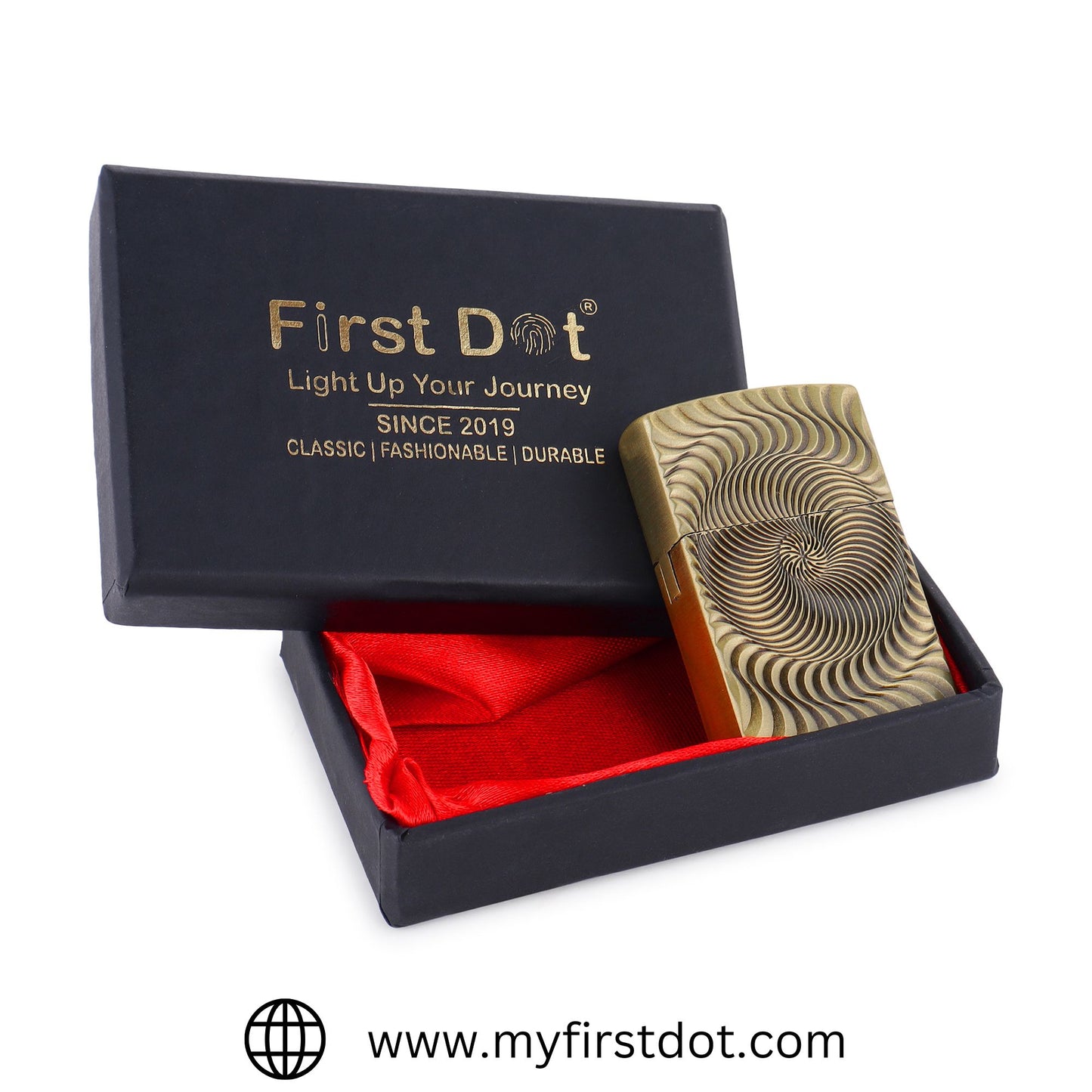 illusion Premium Refillable Cigarette Lighter – Perfect for Gifting | First Dot