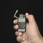 Premium ChronoLite Dual Flame Watch Cigarette Lighter