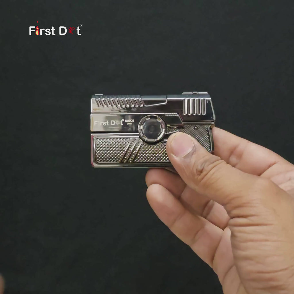 Crimson Trigger X – Folding Laser Jet Spinner Lighter