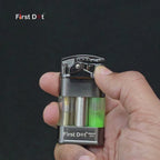 Neon Pulse LED Jet Flame Lighter