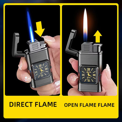 Premium ChronoLite Clock Lighter – Lighter for Men Brown
